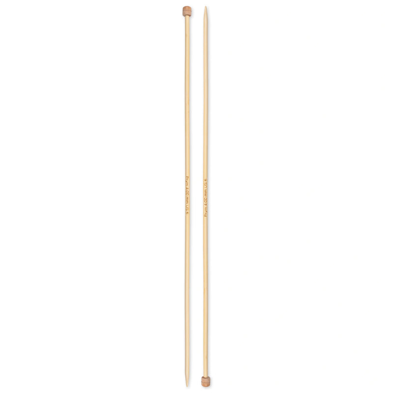 Load image into Gallery viewer, 222115|Prym 13" Single Point Bamboo Knitting Needles, 4mm
