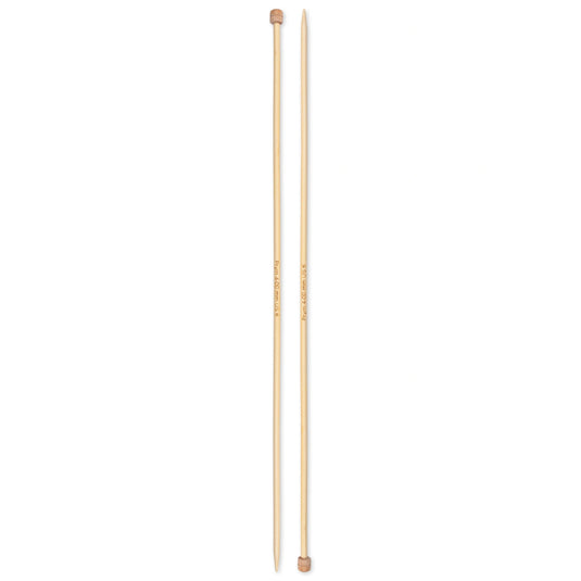 222115|Prym 13" Single Point Bamboo Knitting Needles, 4mm