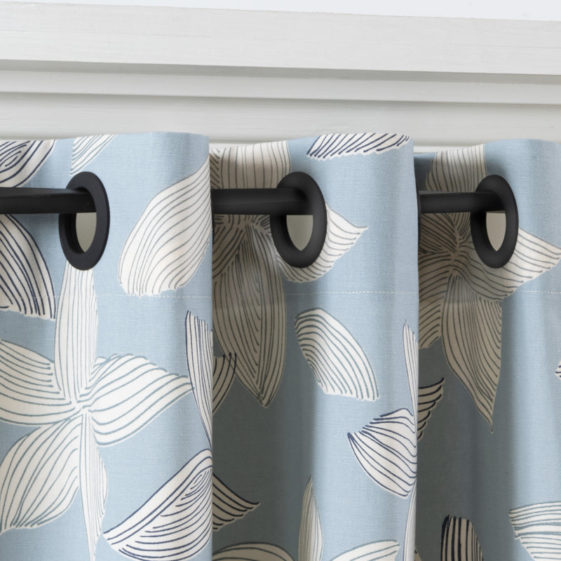 Load image into Gallery viewer, 44362|Dritz 1-9/16" Plastic Curtain Grommets, Matte Black, 8 Sets
