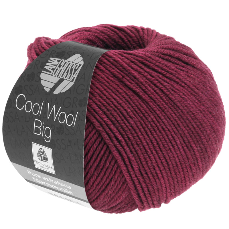 Load image into Gallery viewer, 0641000|Lana Grossa Cool Wool Big Yarn, Burgundy
