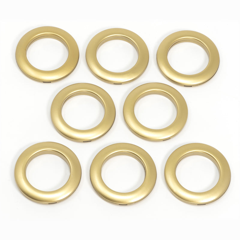 Load image into Gallery viewer, 44365|Dritz 1-9/16" Plastic Curtain Grommets, Brass, 8 Sets
