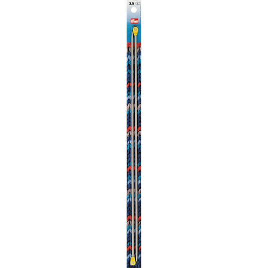 191475|Prym 16" Single Point Aluminum Knitting Needles, 3.5mm