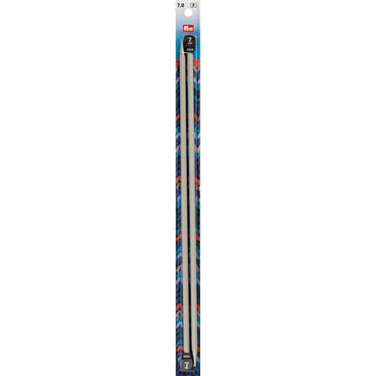 191481|Prym 16" Single Point Aluminum Knitting Needles, 7mm