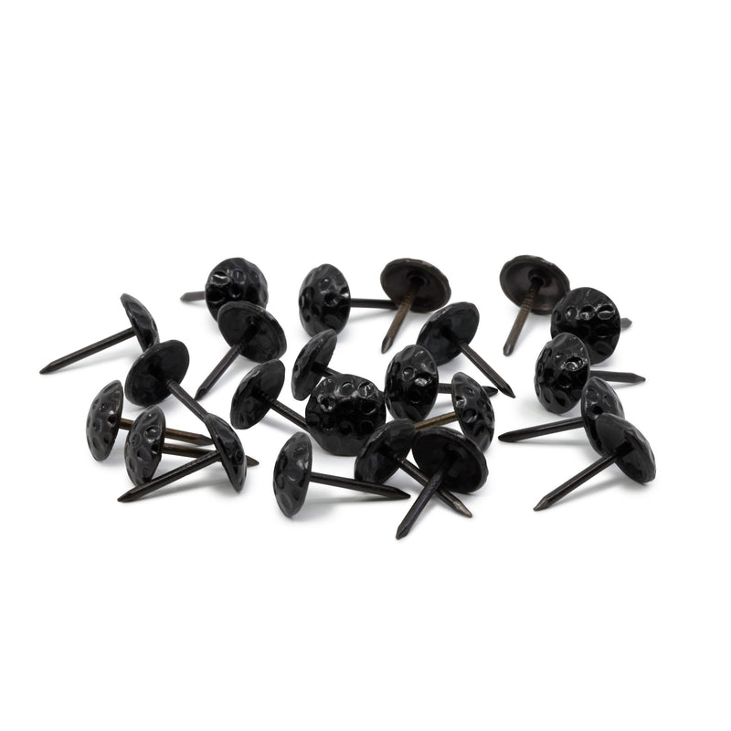 Chargez l'image dans la visionneuse de la galerie, 44270|Dritz 7/16" Textured Decorative Nails, Black, 24 pc
