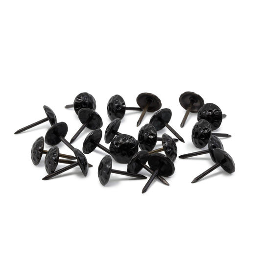 44270|Dritz 7/16" Textured Decorative Nails, Black, 24 pc