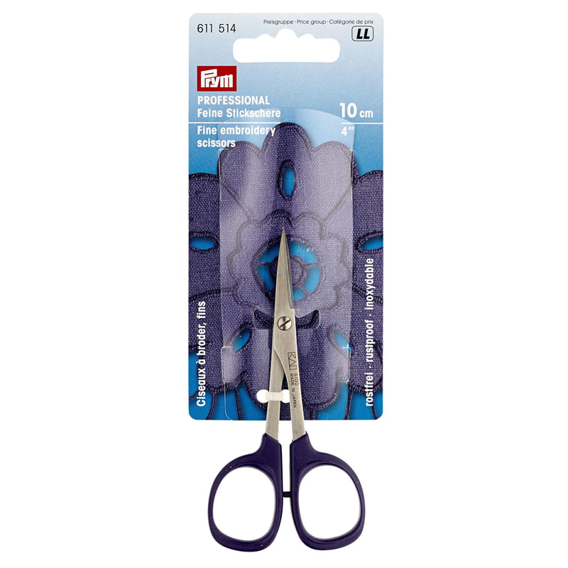 Chargez l'image dans la visionneuse de la galerie, 611514|Prym 4" Professional Embroidery Scissors