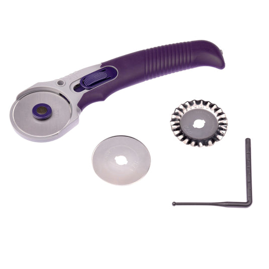 611368|Prym 45mm Rotary Cutter with Multiple Blades