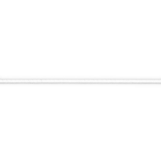 9342W|Dritz Round Cord Elastic, White, 5 yd
