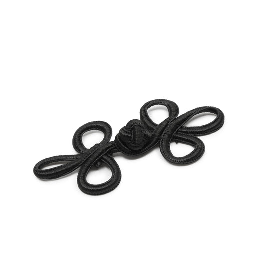 496|Dritz 3" Frog Closure Set, Black