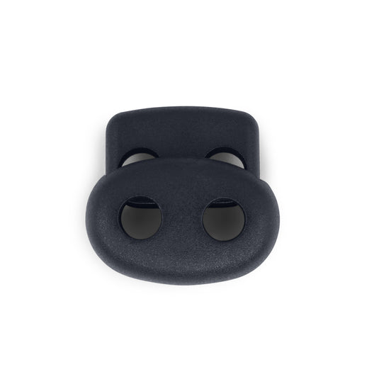 468-3|Dritz Cord Locks & Stops, Navy, 2 pc