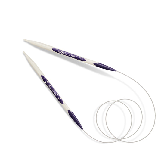 57088|Prym 32" Ergonomic Circular Knitting Needles, US 10.75 (7mm)