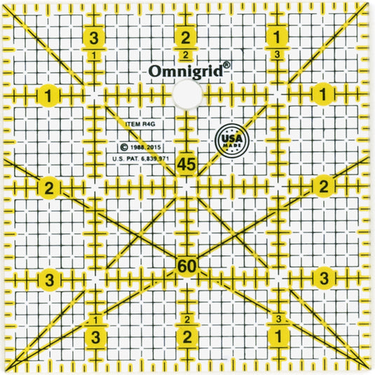 R4G|Omnigrid Square Grid Ruler, 4