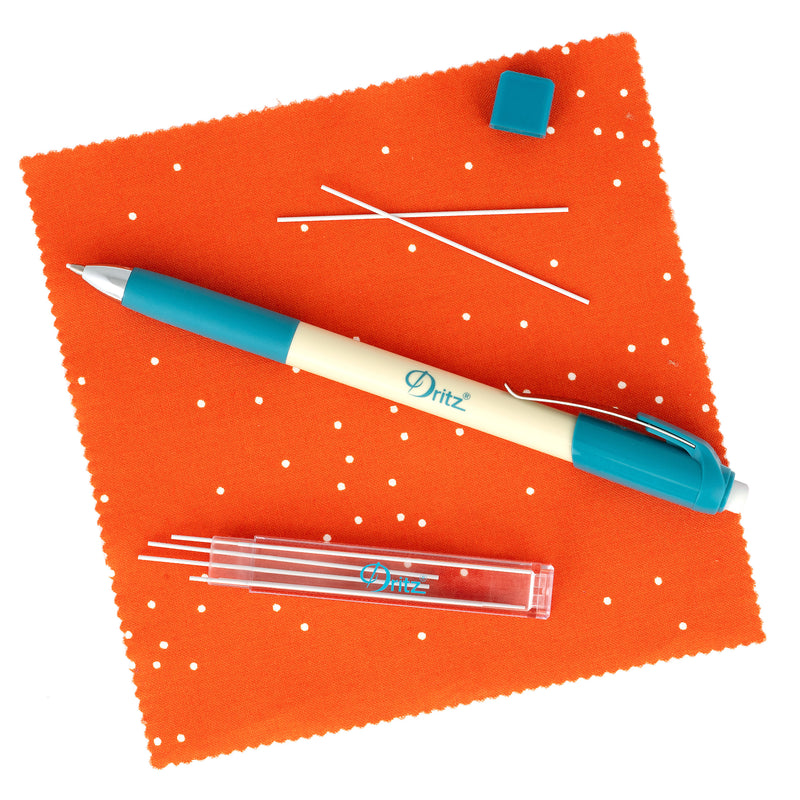 Load image into Gallery viewer, 3107|Dritz Mechanical Fabric Pencil Set, 0.9mm, White