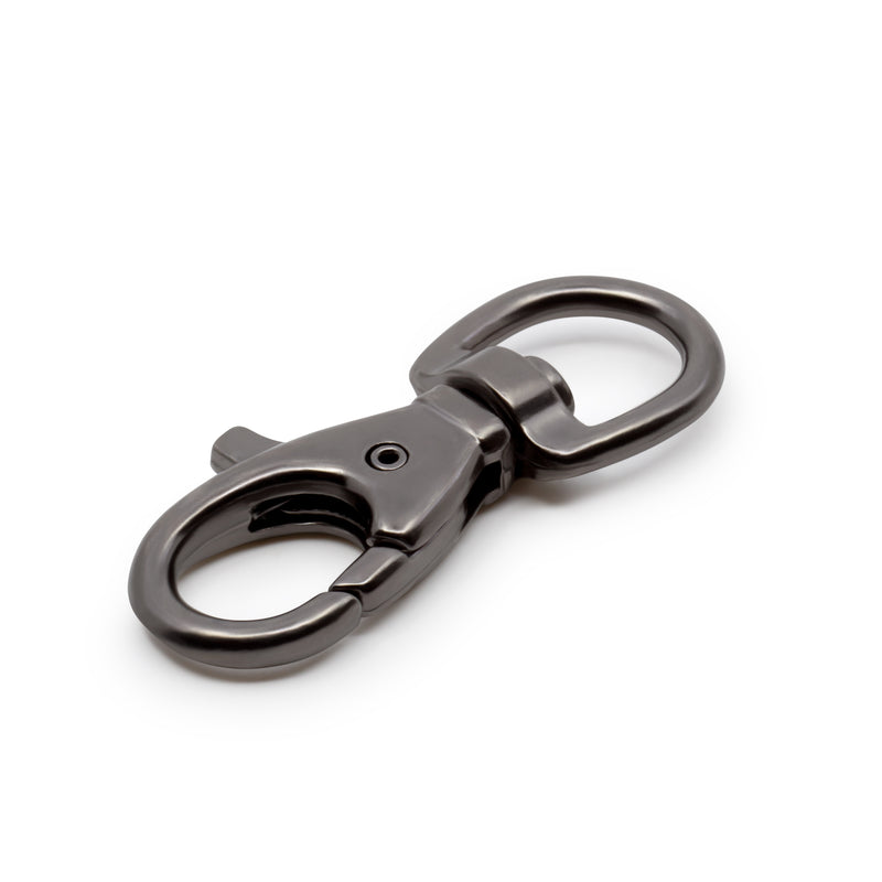 Load image into Gallery viewer, BK153|Dritz Swivel Hooks, Gunmetal, 12 pc