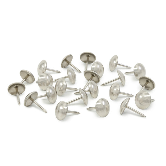 9014|Dritz 7/16" Smooth Decorative Nails, Nickel, 24 pc