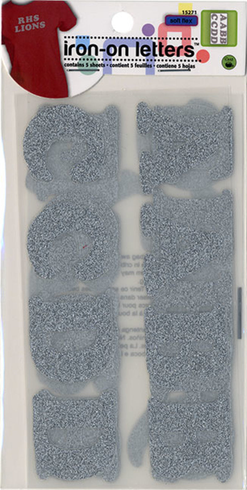 Load image into Gallery viewer, 15271|Dritz Soft Flex Iron-on Letters, 5 Sheets