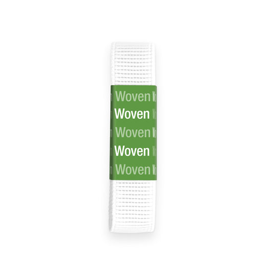 9301W|Dritz 3/4" Ribbed Non-Roll Elastic, White, 1 yd