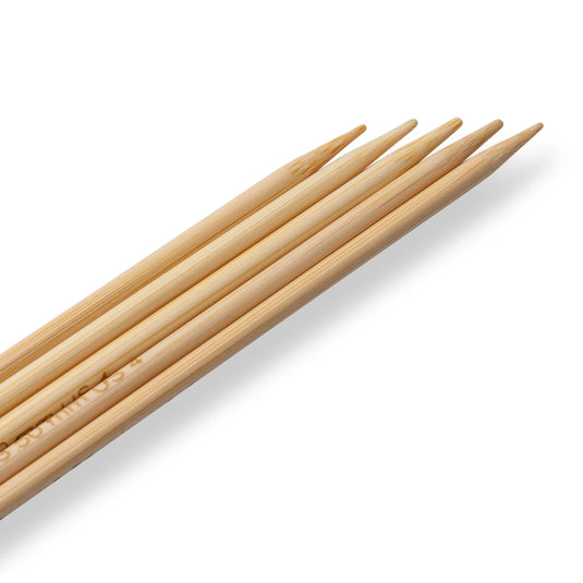 222203|Prym 6" Double Point Bamboo Knitting Needles, 3.5mm