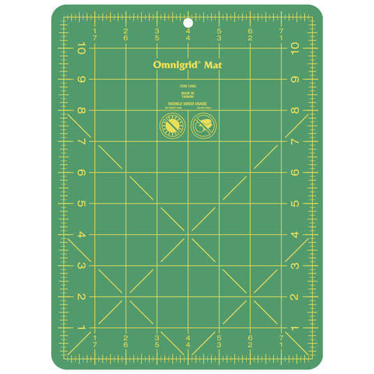 12WG|Omnigrid Cutting Mat, 8" x 11"