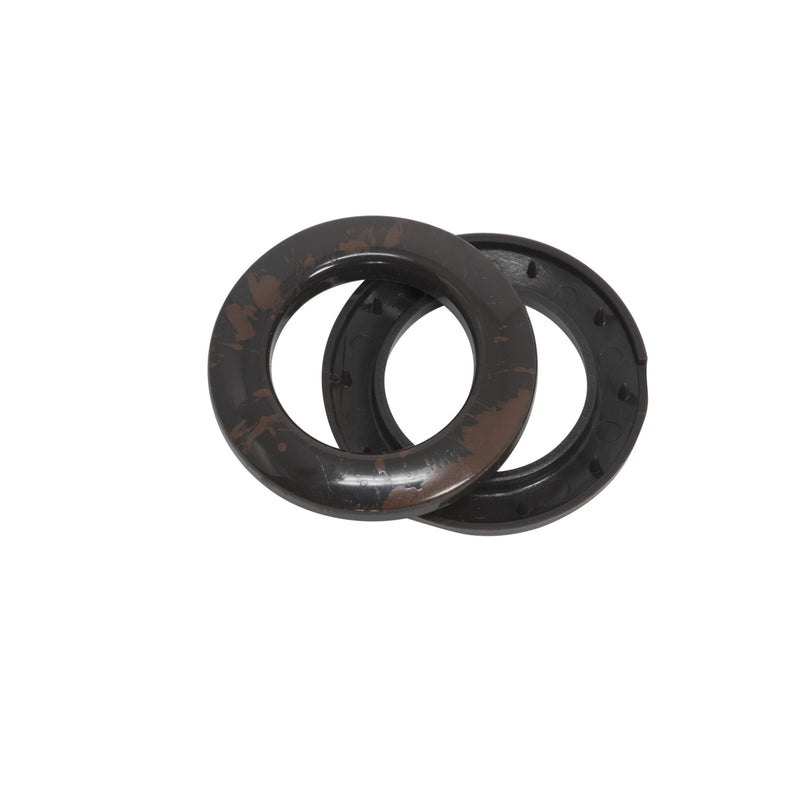 Load image into Gallery viewer, 44451|Dritz 1" Plastic Curtain Grommets, Brown, 8 Sets
