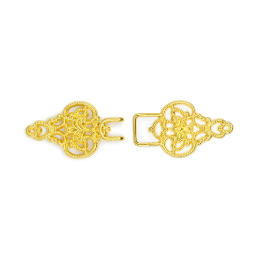 499|Dritz Filigree Hook & Eye, 1 pc, Gold