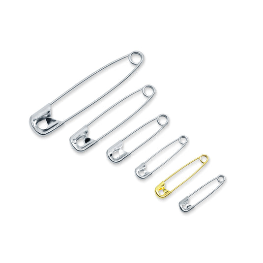 1480|Dritz Safety Pins & Storage Box, Assorted Sizes, 100 pc