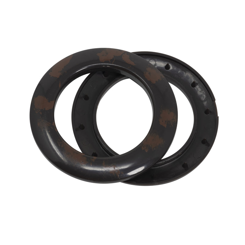 Load image into Gallery viewer, 44450|Dritz 1-9/16" Plastic Curtain Grommets, Brown, 8 Sets

