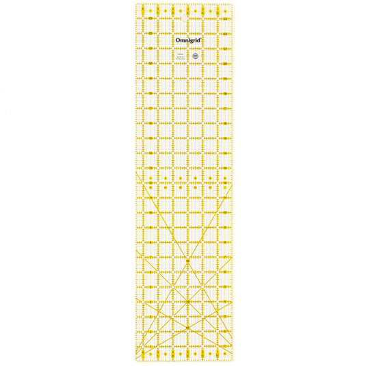 R6524|Omnigrid Rectangle Ruler, 6-1/2" x 24"