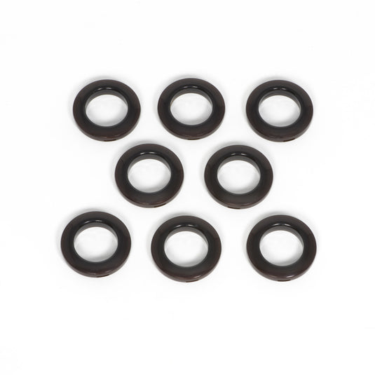 44376|Dritz 1" Plastic Curtain Grommets, Bronze, 8 Sets
