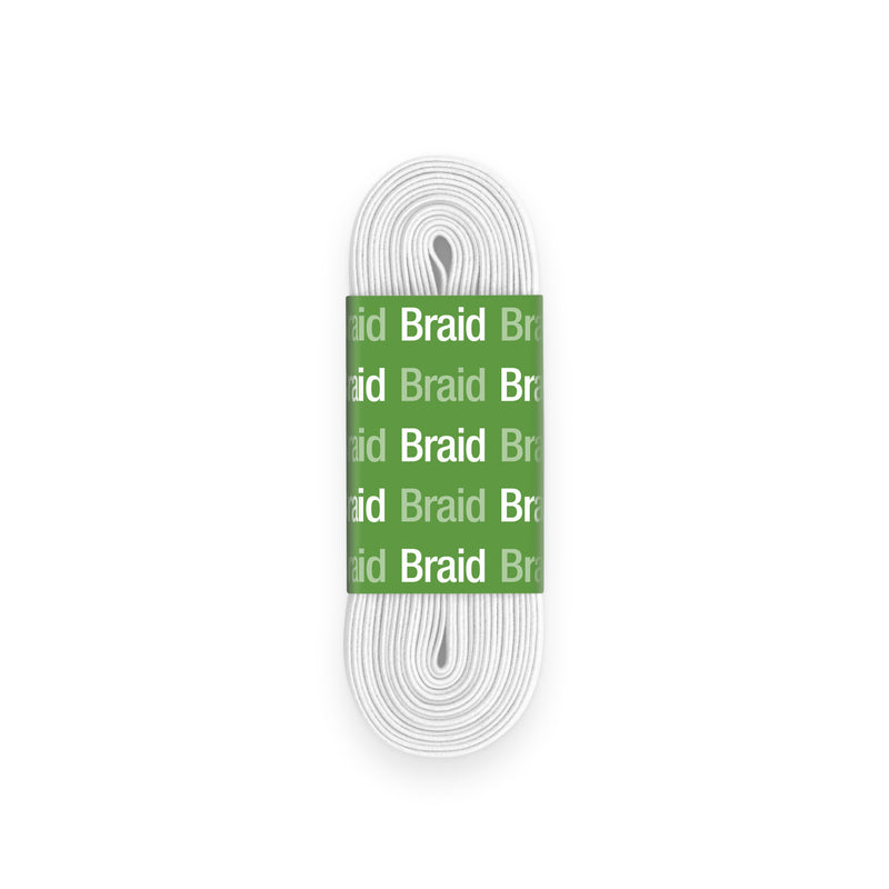 Chargez l'image dans la visionneuse de la galerie, 9330W|Dritz 1/4" White Braided Elastic, 3 yd
