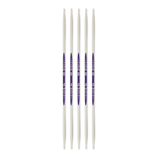 57053|Prym 8" Ergonomic Double Point Knitting Needles, US 6 (4mm)