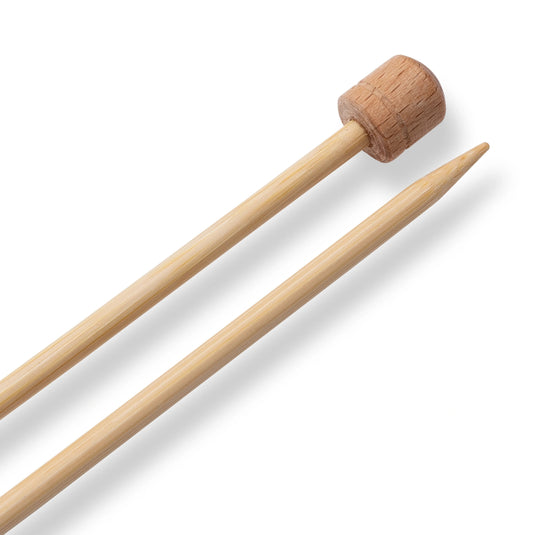 222116|Prym 13" Single Point Bamboo Knitting Needles, 4.5mm