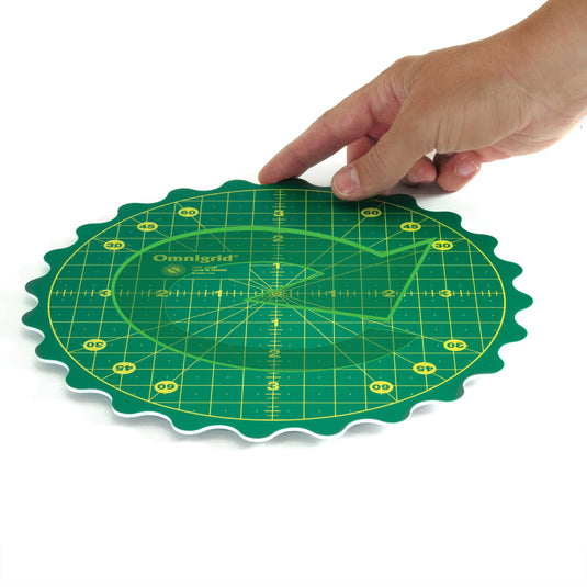 8WGR|Omnigrid 360 ROTATING CUTTING MAT, 8"