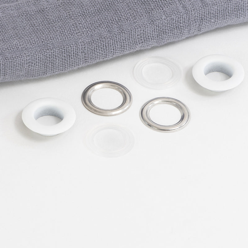 Cargue la imagen en el visor de la galería, 740-9-T|Dritz 1/2" Fashion Grommets, 1 Kit, White