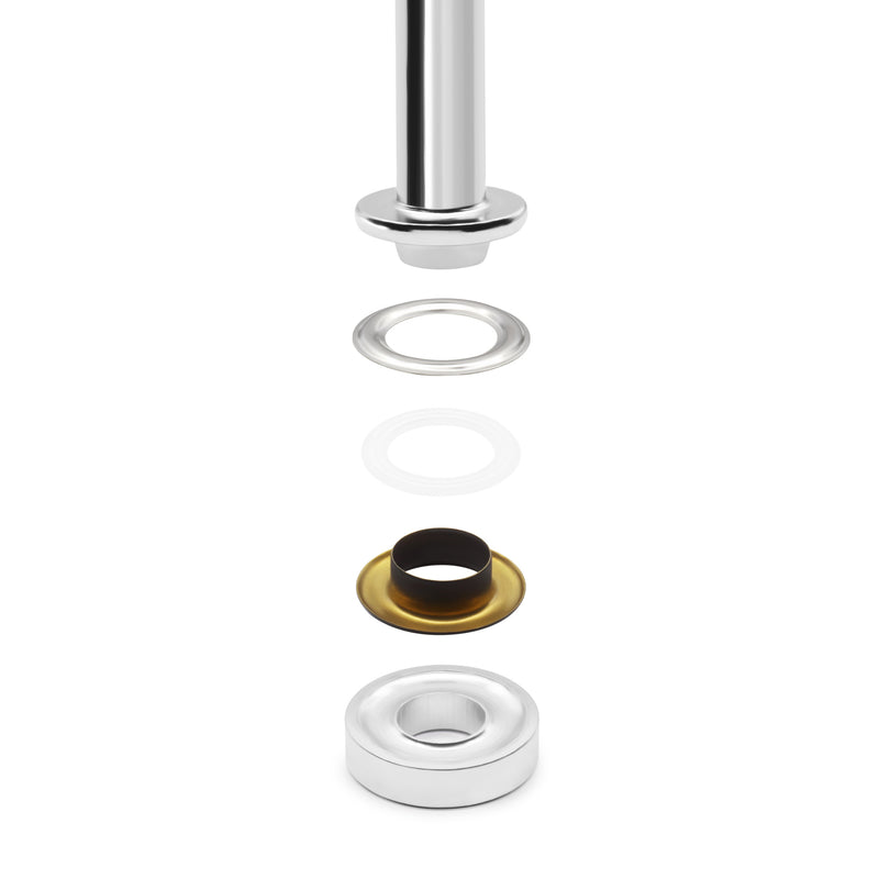 Cargue la imagen en el visor de la galería, 740-1-T|Dritz 1/2" Fashion Grommets, 1 Kit, Black