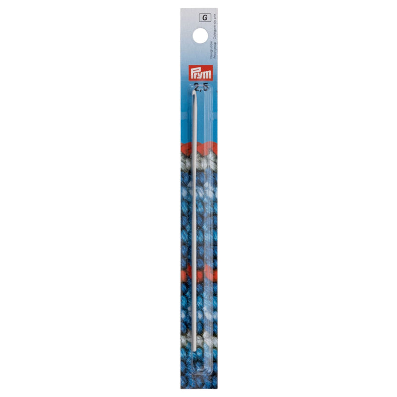 Load image into Gallery viewer, 195136|Prym 6" Aluminum Crochet Hook, 2.5mm