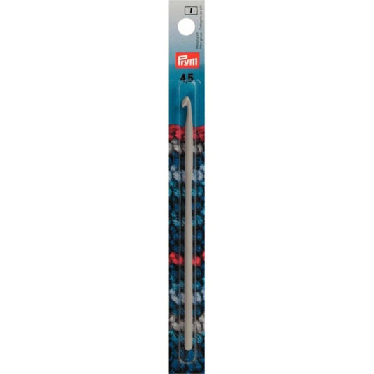 195140|Prym 6" Aluminum Crochet Hook, 4.5mm