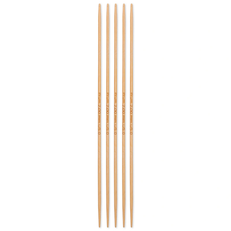 Load image into Gallery viewer, 222200|Prym 6" Double Point Bamboo Knitting Needles, 2mm

