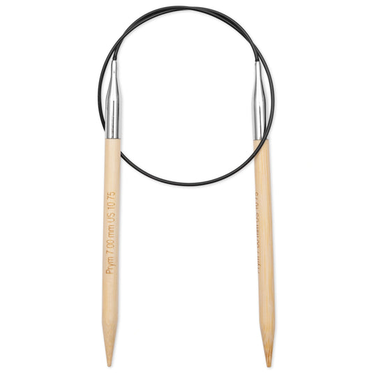222551|Prym 24" (60 cm) Circular Bamboo Knitting Needles (7 mm)