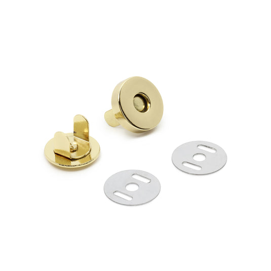 763-35|Dritz 3/4" Magnetic Snap, 1 Set, Gold