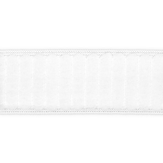 9393W|Dritz 1" Plush-Back Elastic, White, 1 yd