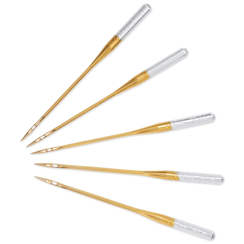 Load image into Gallery viewer, 154936|Prym Embroidery Sewing Machine Needles, Sizes 11+14 (No. 75+90), 5 pc