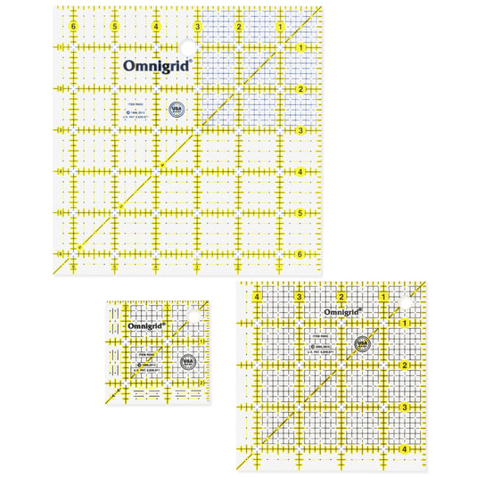 R2465|Omnigrid Square Ruler Value Pack (2-1/2