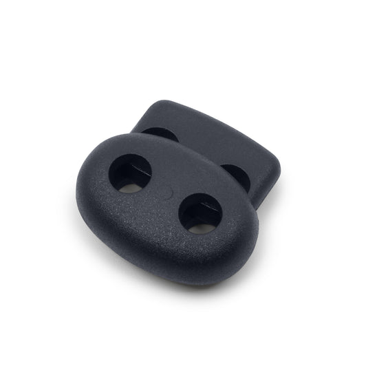 468-3|Dritz Cord Locks & Stops, Navy, 2 pc