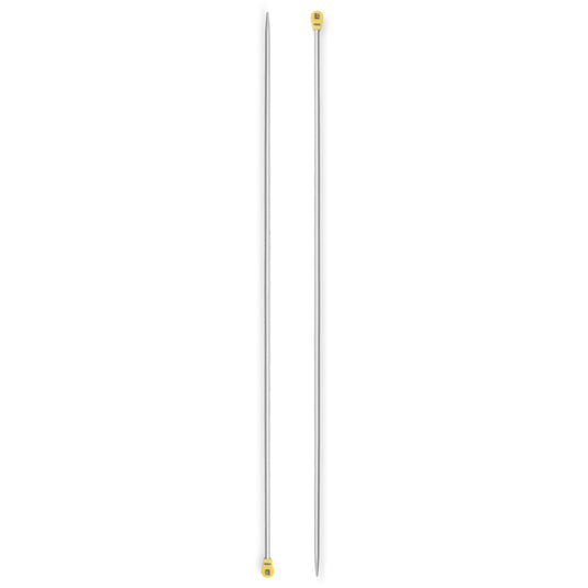 191475|Prym 16" Single Point Aluminum Knitting Needles, 3.5mm