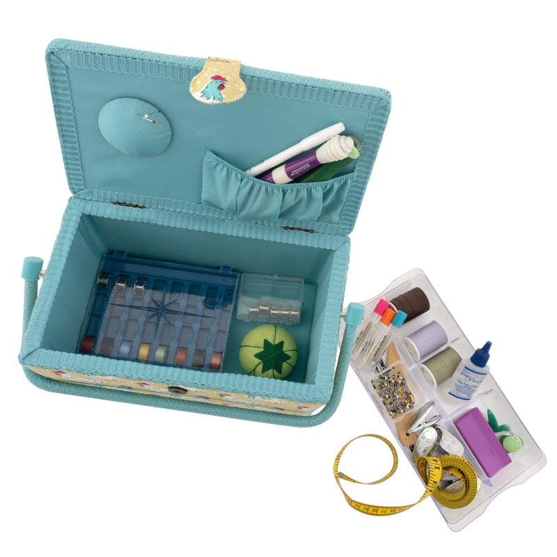 Load image into Gallery viewer, Z10000-42091|Dritz Rectangular Sewing Basket, Medium