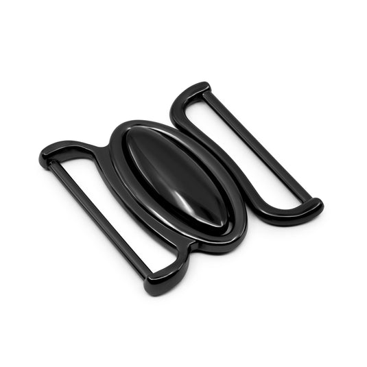195-33|Dritz Oval Fashion Buckle, Gunmetal