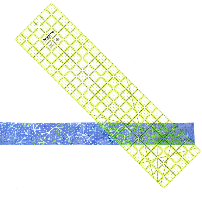 Chargez l'image dans la visionneuse de la galerie, RN24|Omnigrid Omnigrip Non-Slip Rectangle Ruler, Neon, 6" x 24"