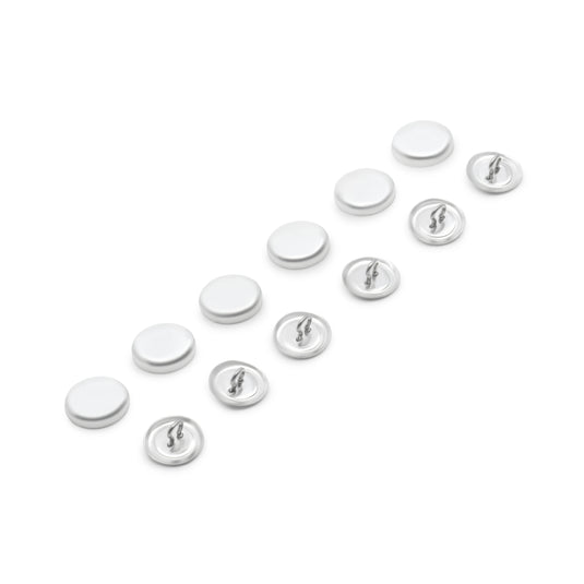 13-24|Dritz 5/8" Cover Button Refill, 6 Sets, Nickel
