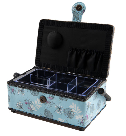 Z10010-191|Dritz Rectangular Sewing Basket, Small